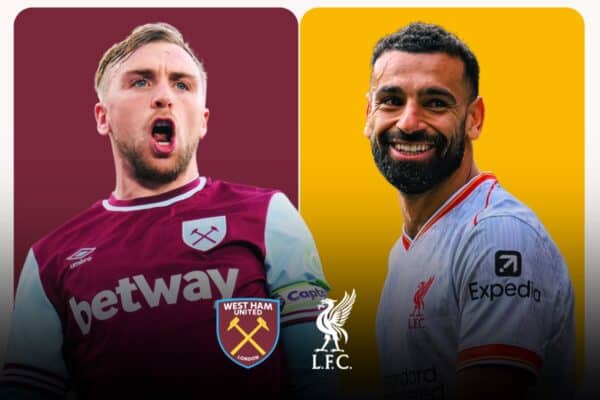 Premier League Showdown: Liverpool Host West Ham at Anfield