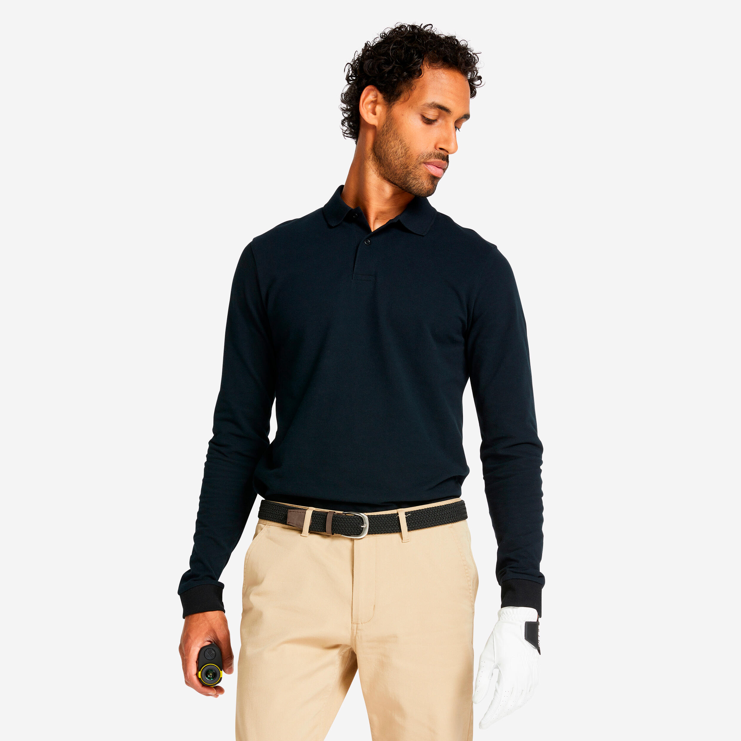 long sleeve golf polo