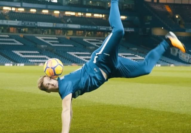 freestyling football